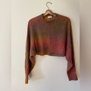 Cropped Wool Aritzia Sweater